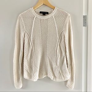 Ralph Lauren Black Label Crochet Sweater